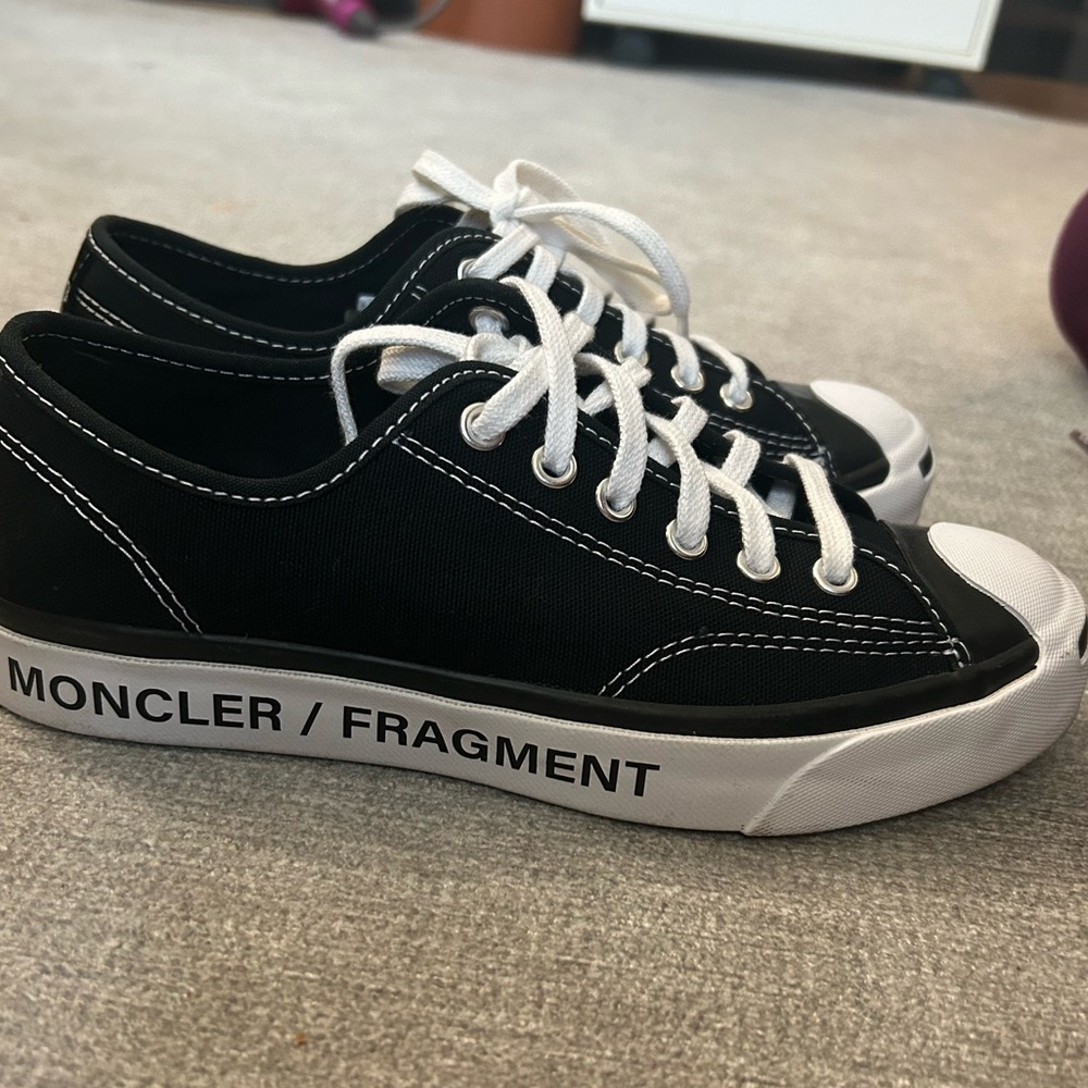 Moncler x converse like new with box
